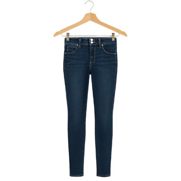 Hudson Jeans Collin Mid-Rise Skinny Jean in Obsess EUC Size 25 - Picture 2 of 5